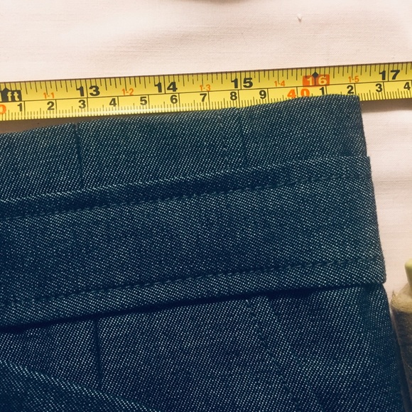 culootes flare bell wide leg jean skort skirt - Picture 6 of 7